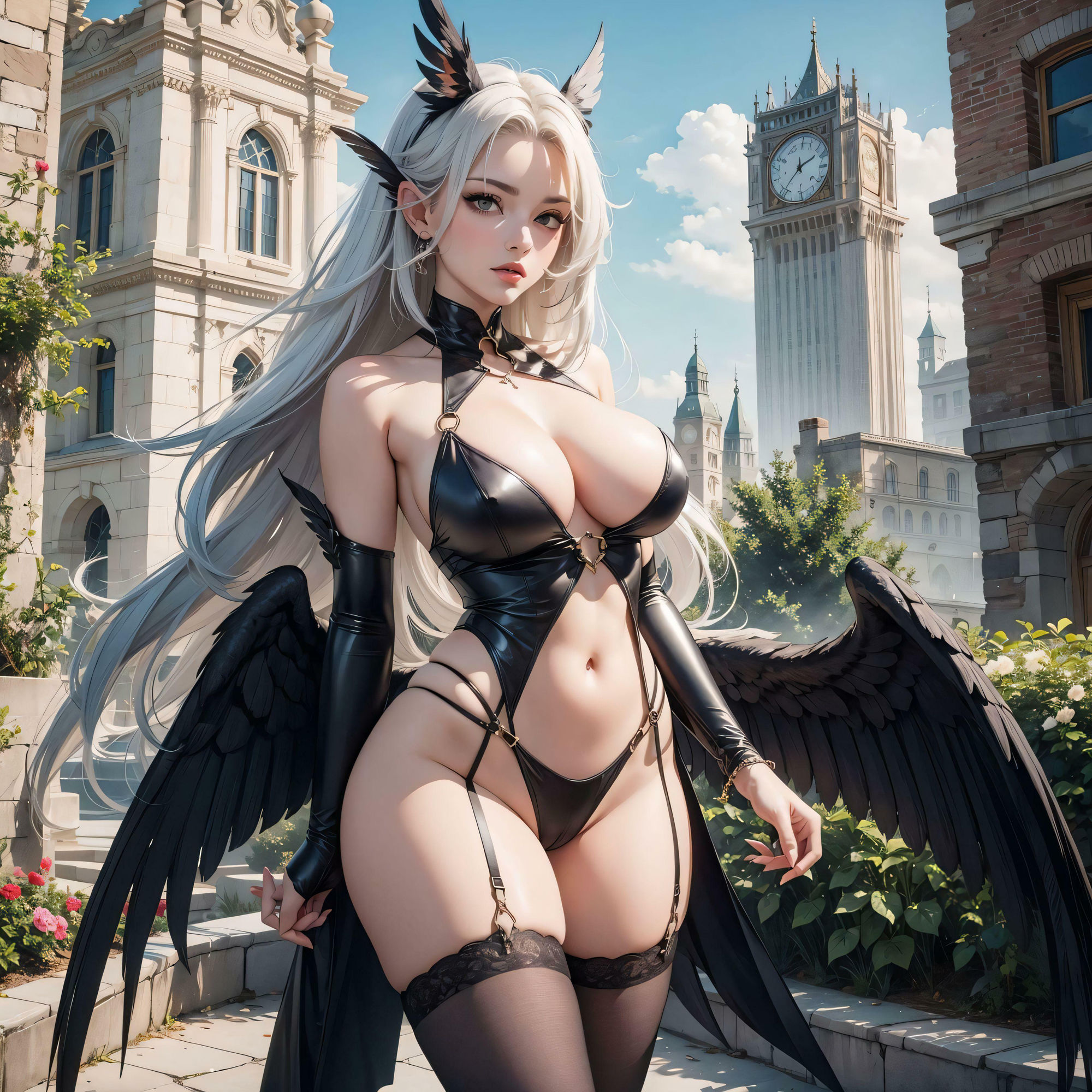 サンプル画像4:妖艶翼女(おとぎばなしのかぎしっぽ) [d_390666]