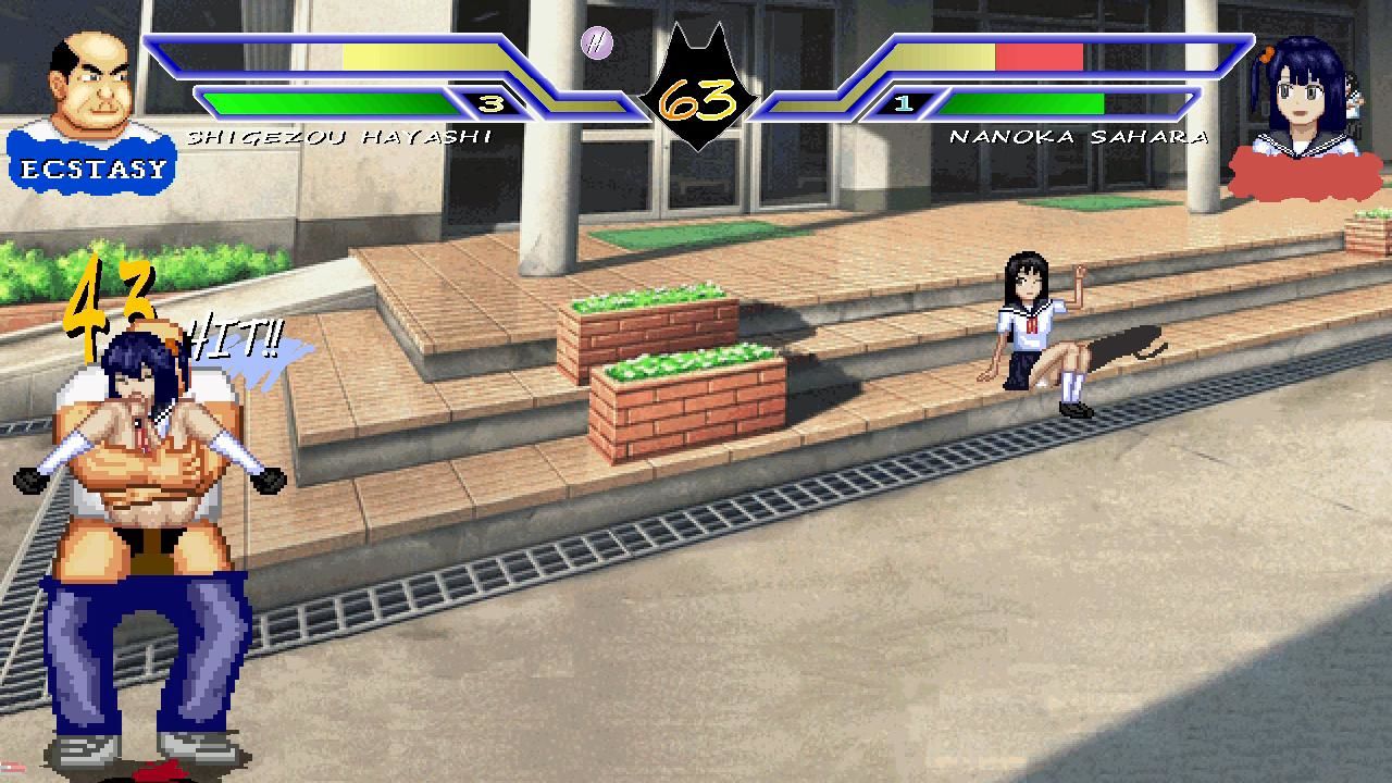 サンプル画像3:セーラー服の生徒を凌●する変態教師(WOLF) [d_390815]