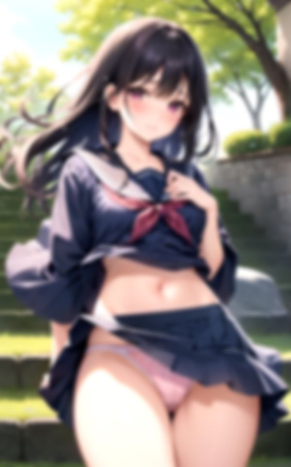 サンプル画像2:高嶺の花子さんも天然パンチラ(ero03) [d_390842]