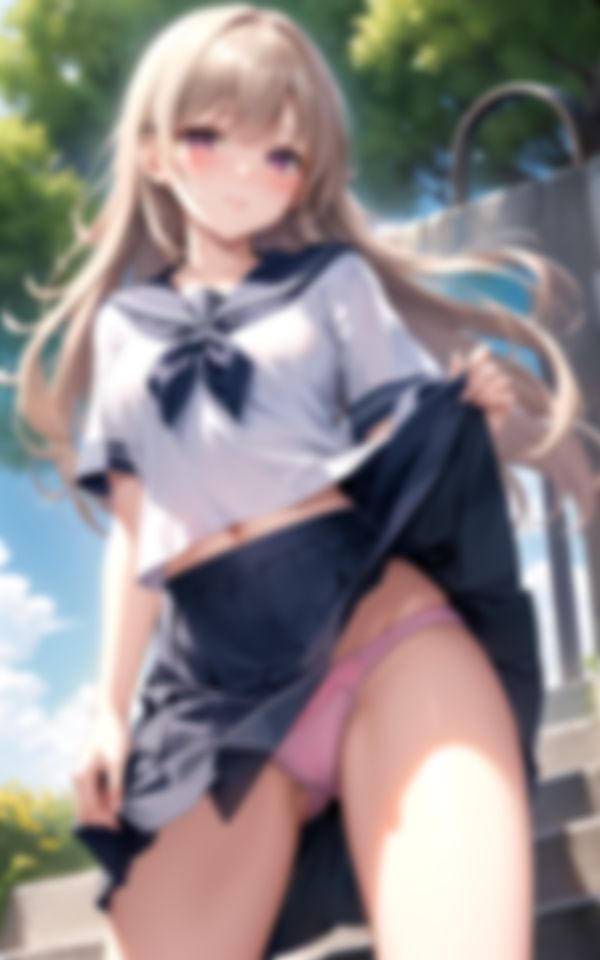 サンプル画像3:高嶺の花子さんも天然パンチラ(ero03) [d_390842]