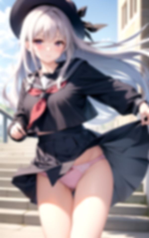 サンプル画像5:高嶺の花子さんも天然パンチラ(ero03) [d_390842]