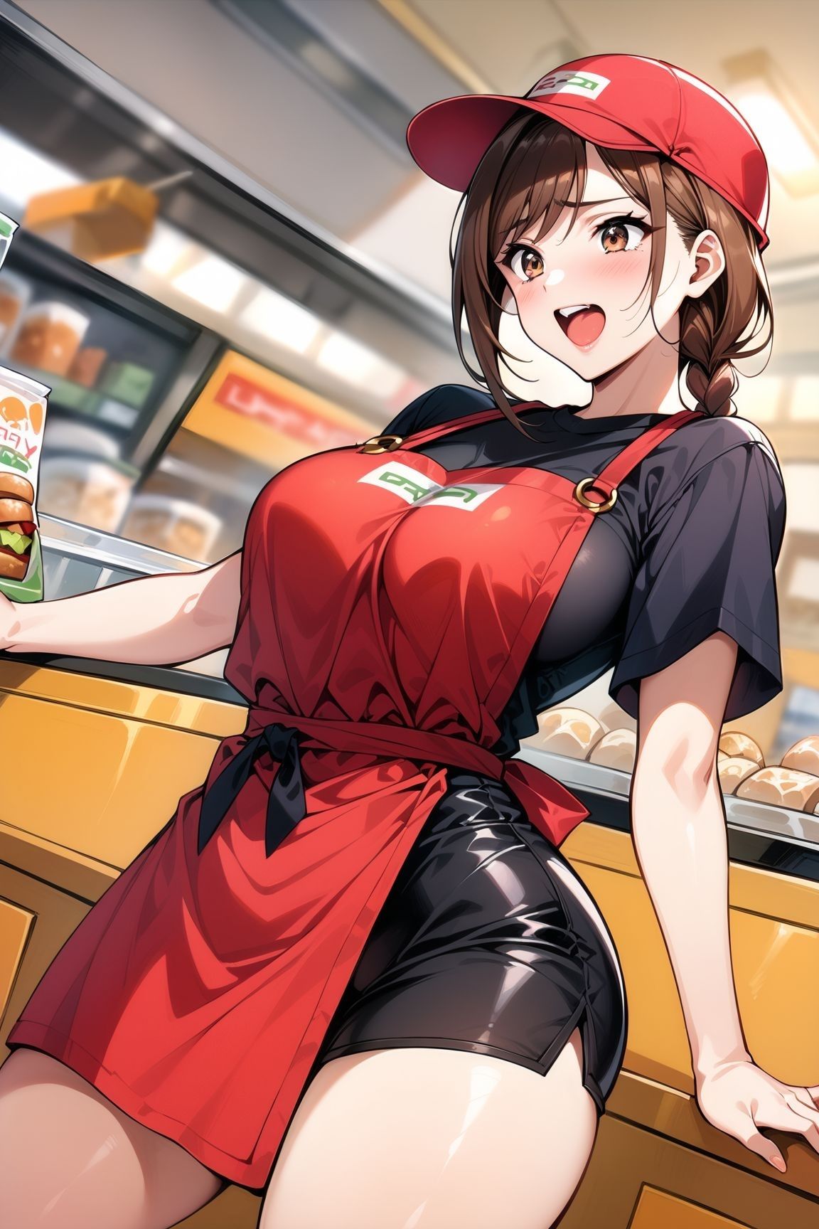 サンプル画像1:ドライブスルーでエッチを注文した件(あるふぁサン) [d_390922]