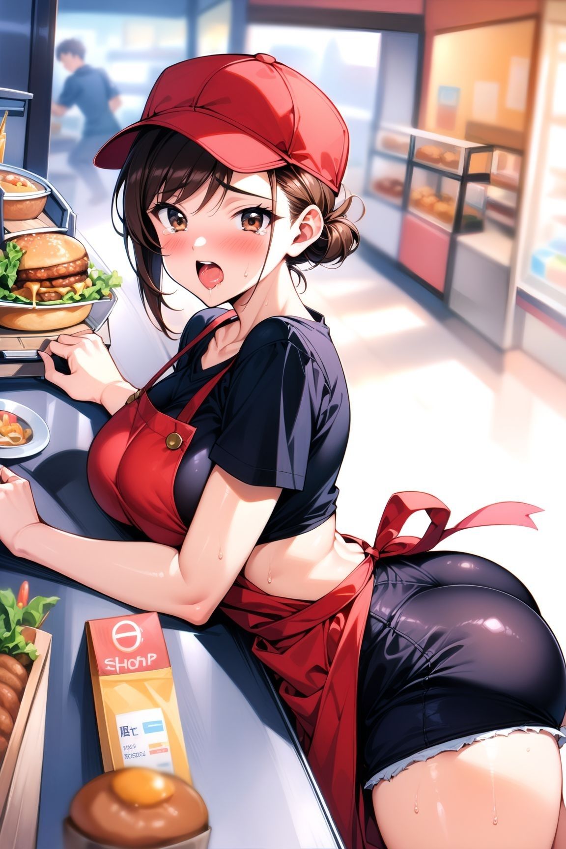 サンプル画像2:ドライブスルーでエッチを注文した件(あるふぁサン) [d_390922]