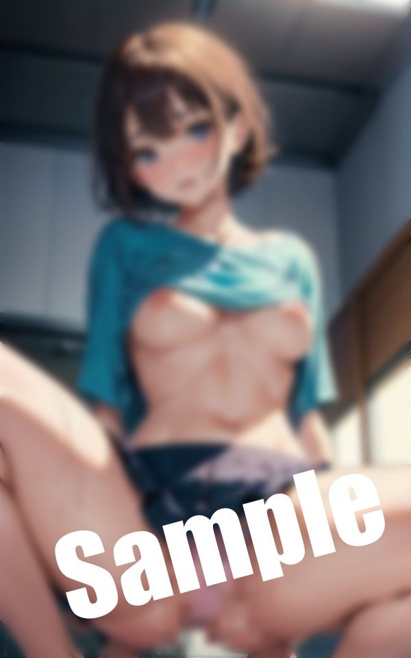 サンプル画像1:美少女に中出し〜美少女が卑猥なポーズで誘惑…「お願い！ここでしてほしいの」(えちえち見放題) [d_390966]