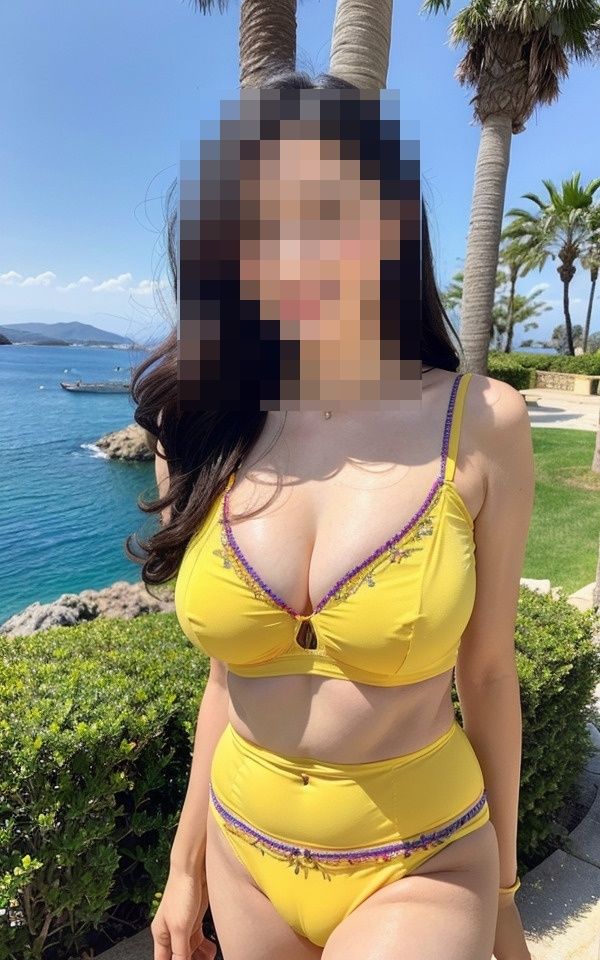 サンプル画像2:最近レス続きな人妻と海辺に遊びに行った(jiayi) [d_390973]