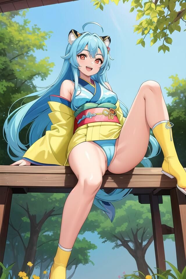 サンプル画像2:うる☆やつら 着物のらむちゃん CGシリーズ第7弾(アイドル・マイスター) [d_390991]