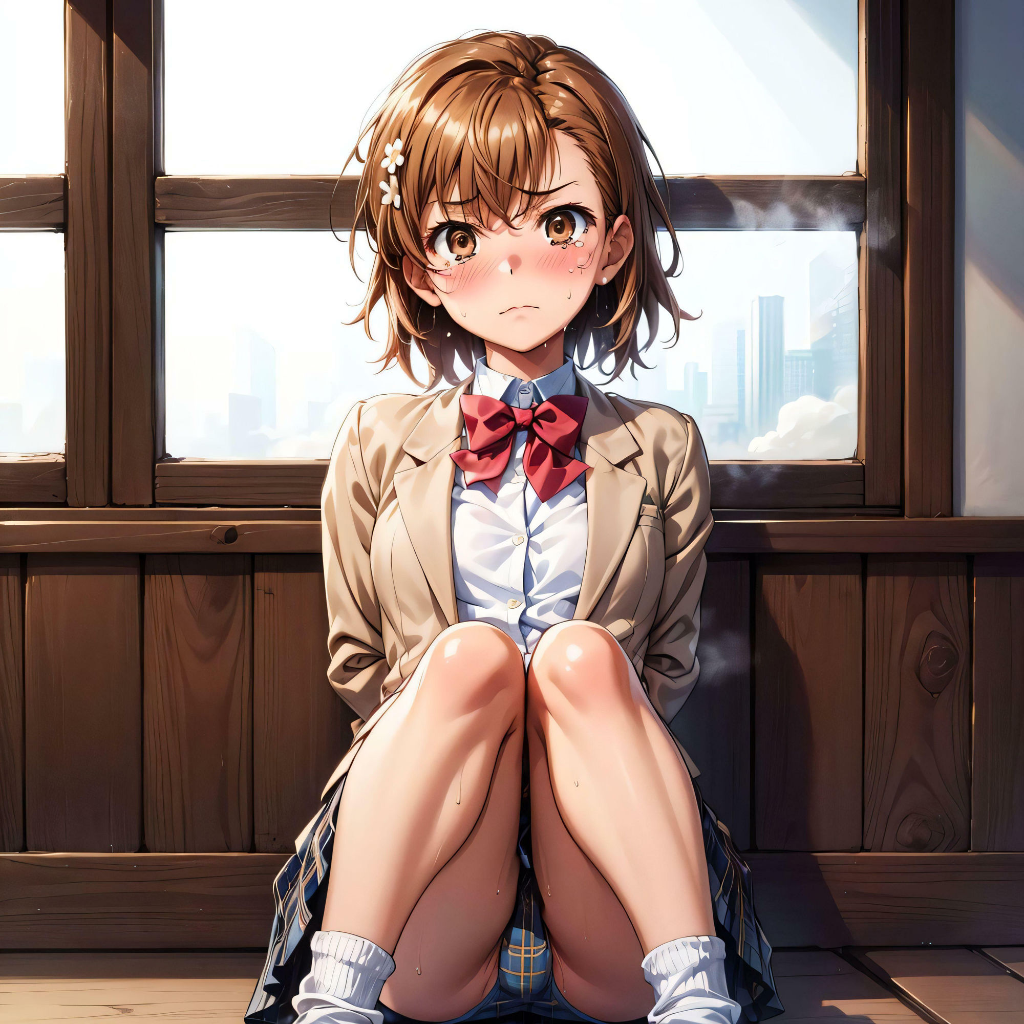 サンプル画像1:パンツガン(ふわふわまくら) [d_391011]