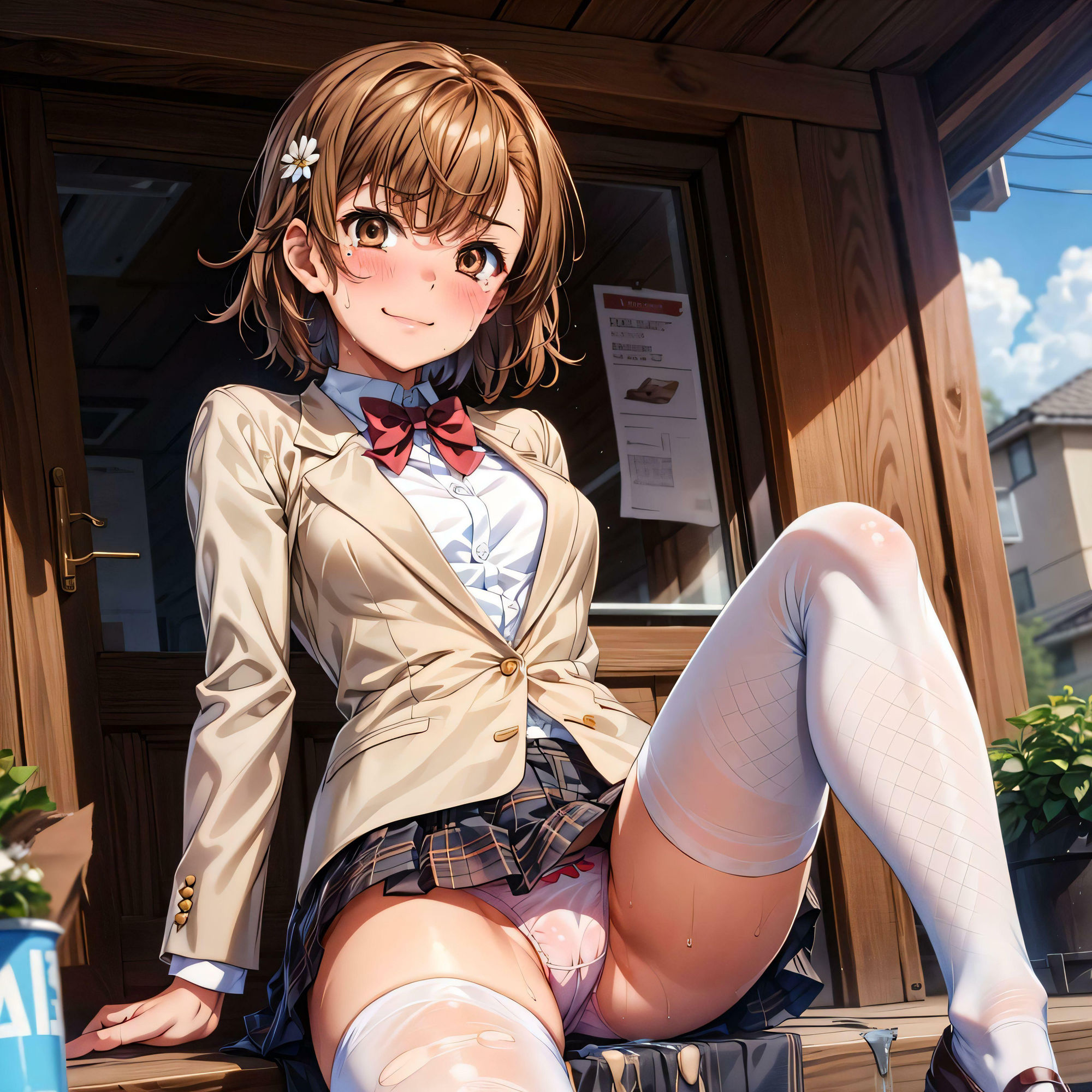 サンプル画像3:パンツガン(ふわふわまくら) [d_391011]