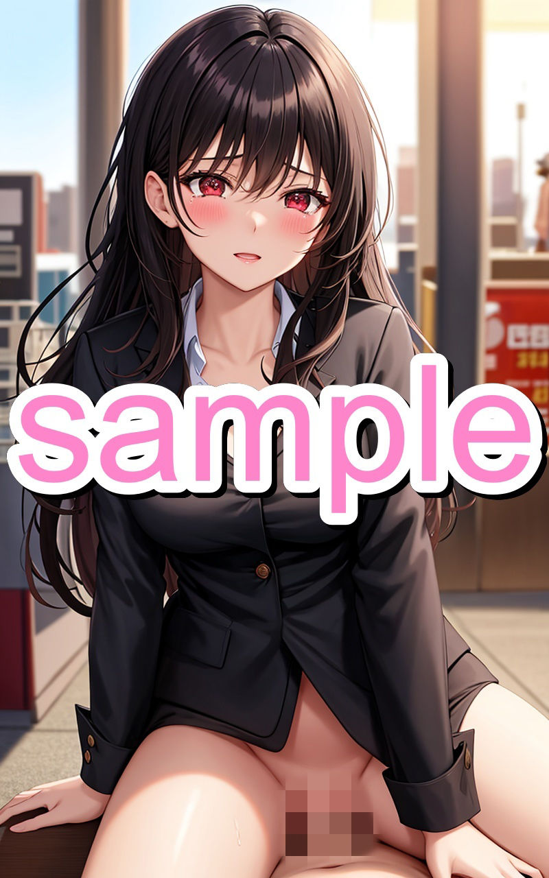 サンプル画像2:近所によくいる気になるあの子と…(うにのてりやき) [d_391020]