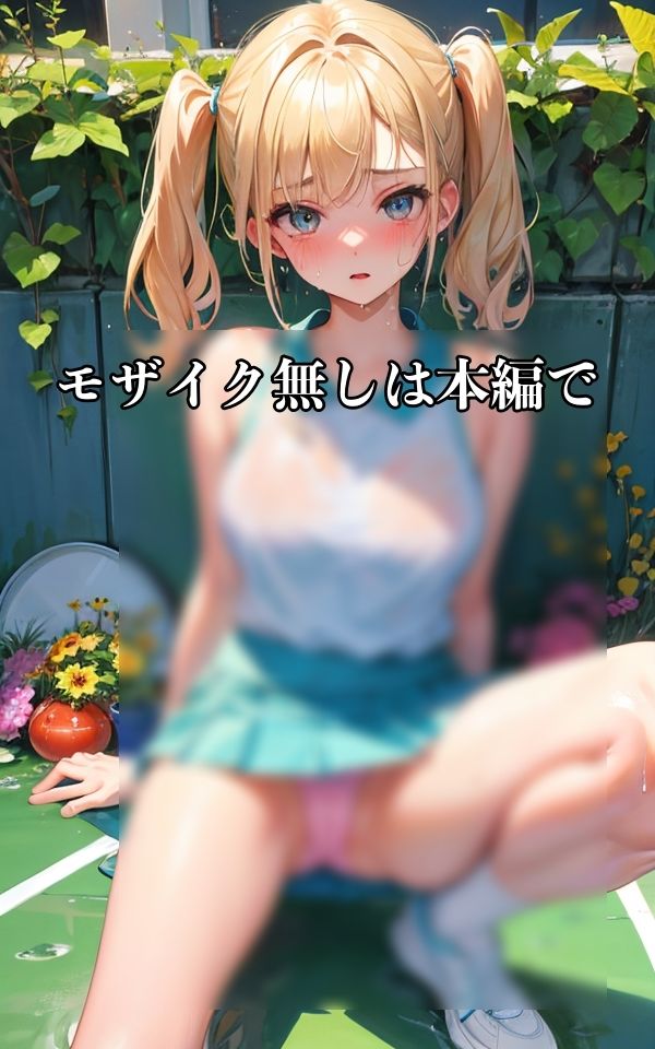 サンプル画像5:いっぱい汗かいちゃった 〜テニス女子のエッチな姿〜(AIアート工房) [d_391045]