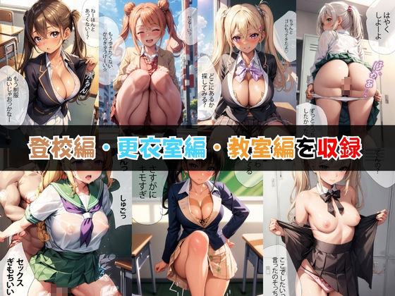 サンプル画像2:学園ギャルパラダイス【4K高画質】(プリ尻マン開学園) [d_391101]