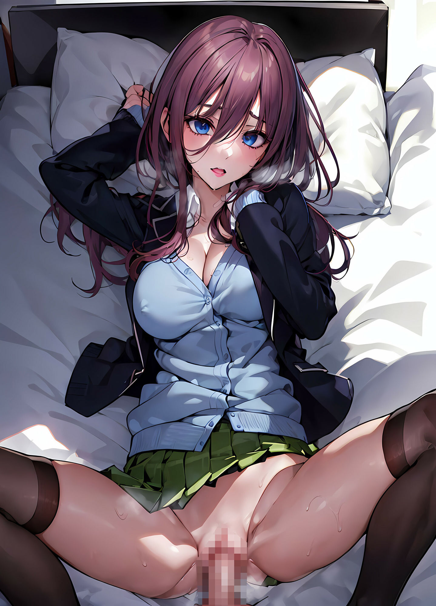 サンプル画像6:中◯三玖とイチャラブ種付け性交〜はらませヒロイン〜(しろぐみ) [d_391146]