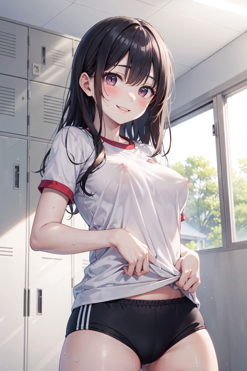 サンプル画像2:ブルマ姿の汗だく女子校生を調教しておきました(桜木ユウ) [d_391148]