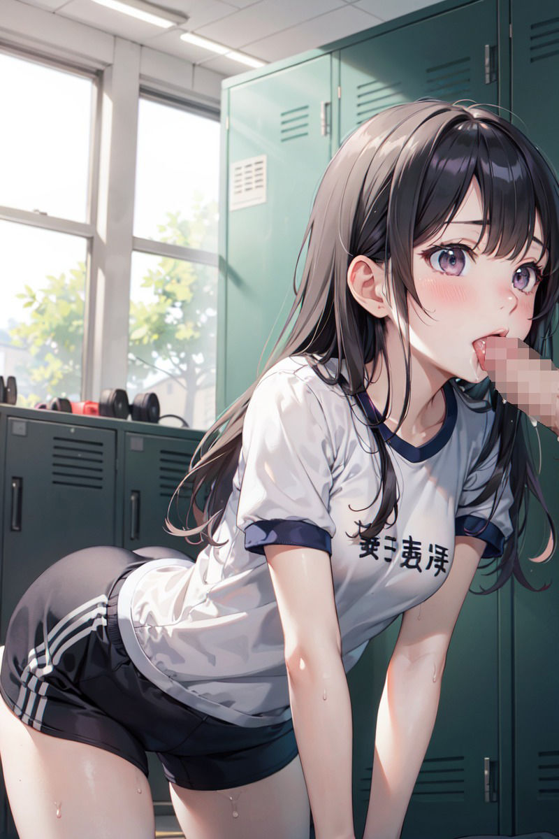 サンプル画像4:ブルマ姿の汗だく女子校生を調教しておきました(桜木ユウ) [d_391148]