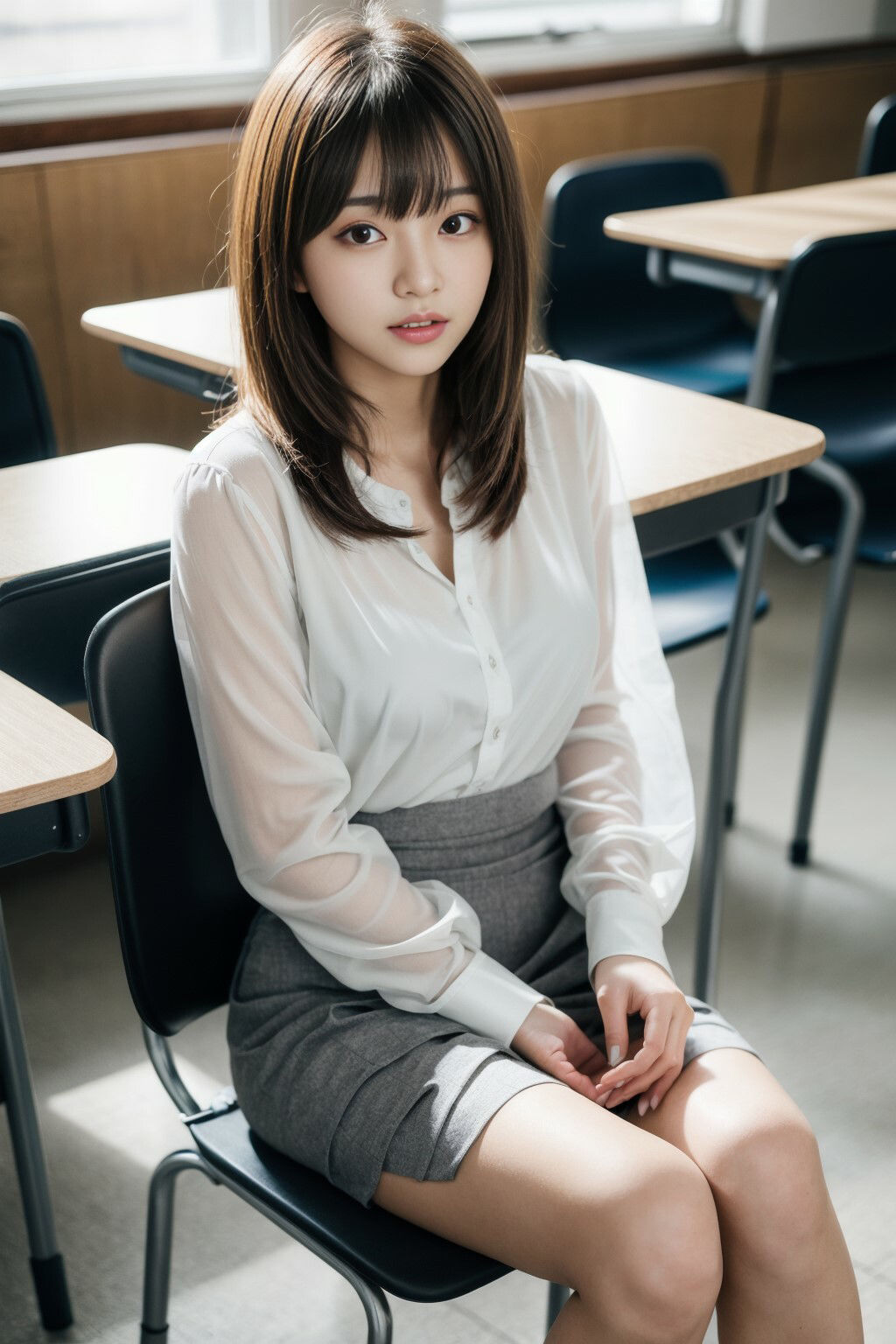 サンプル画像1:ボクの彼女は優等生(彩羽いろは) [d_391160]