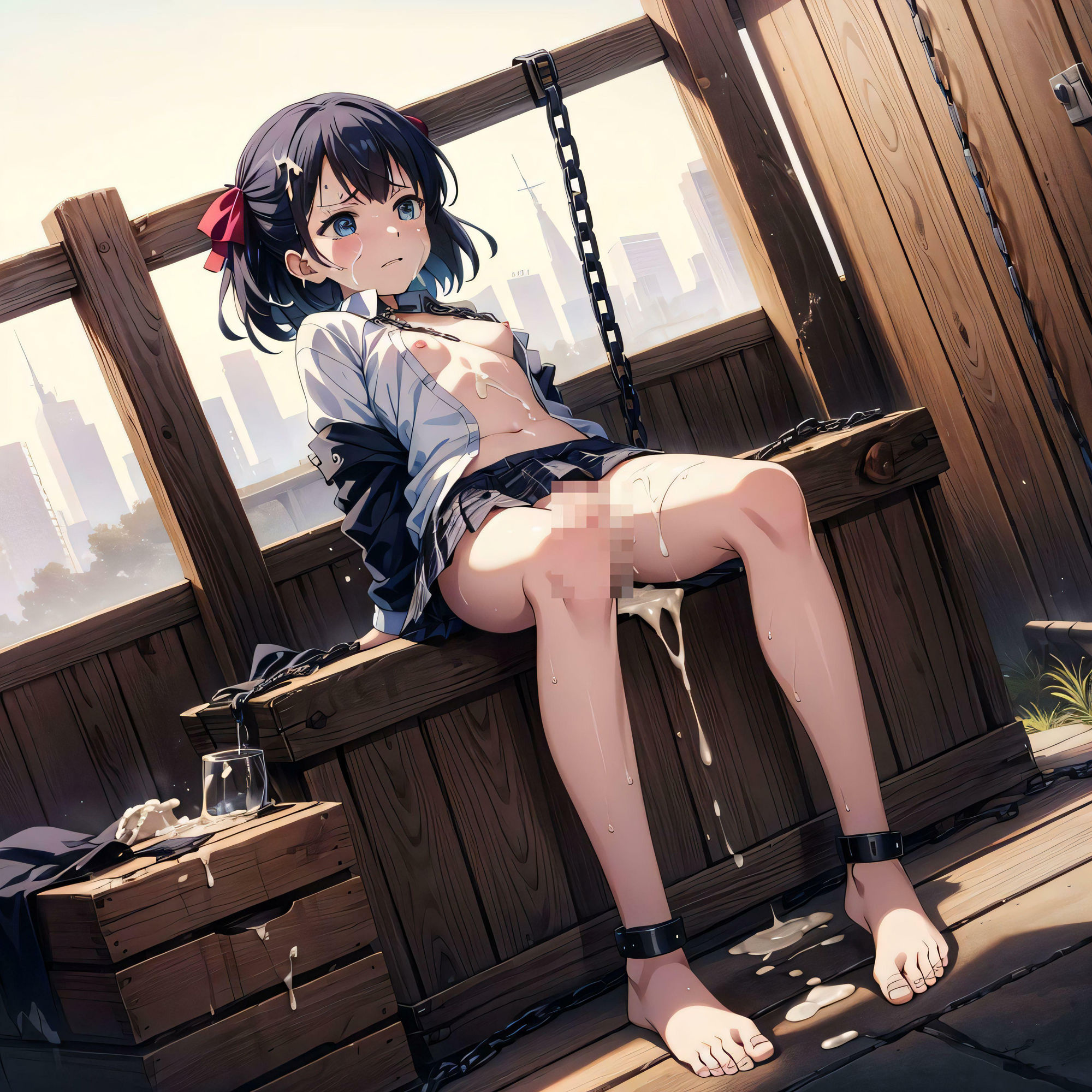 サンプル画像4:せーので輪そ(つるぺた戦士) [d_391188]