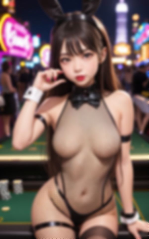 サンプル画像2:エロすぎるバニーガールがカジノに来たお客様にHなサービス(アイの秘宝館) [d_391256]