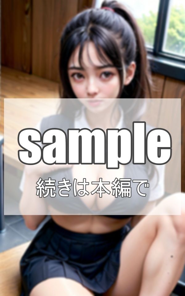 サンプル画像2:先生と私の秘密(淫想AI宮殿) [d_391266]