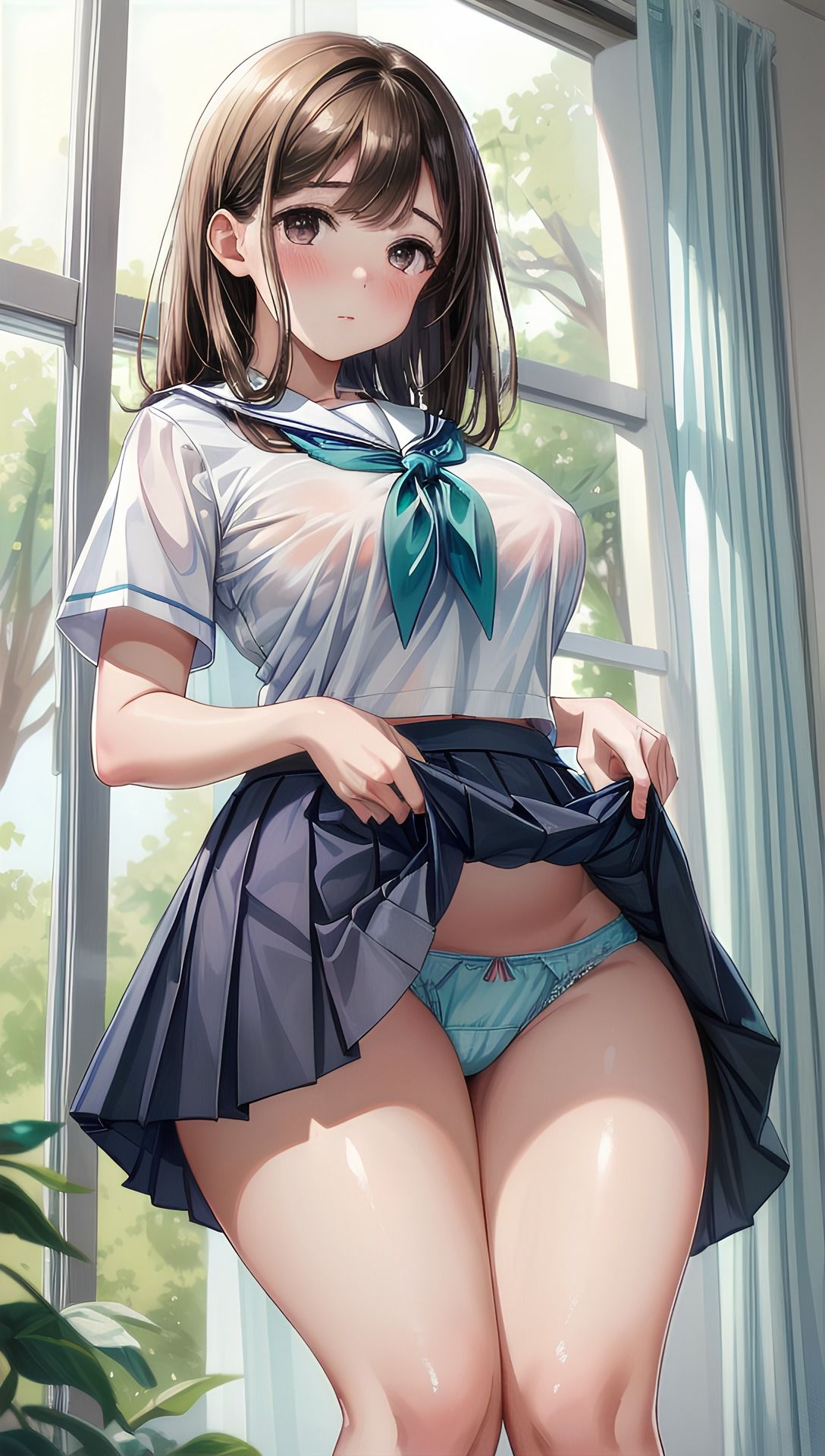 サンプル画像1:清楚系の学園女子(べりーパイ) [d_391296]