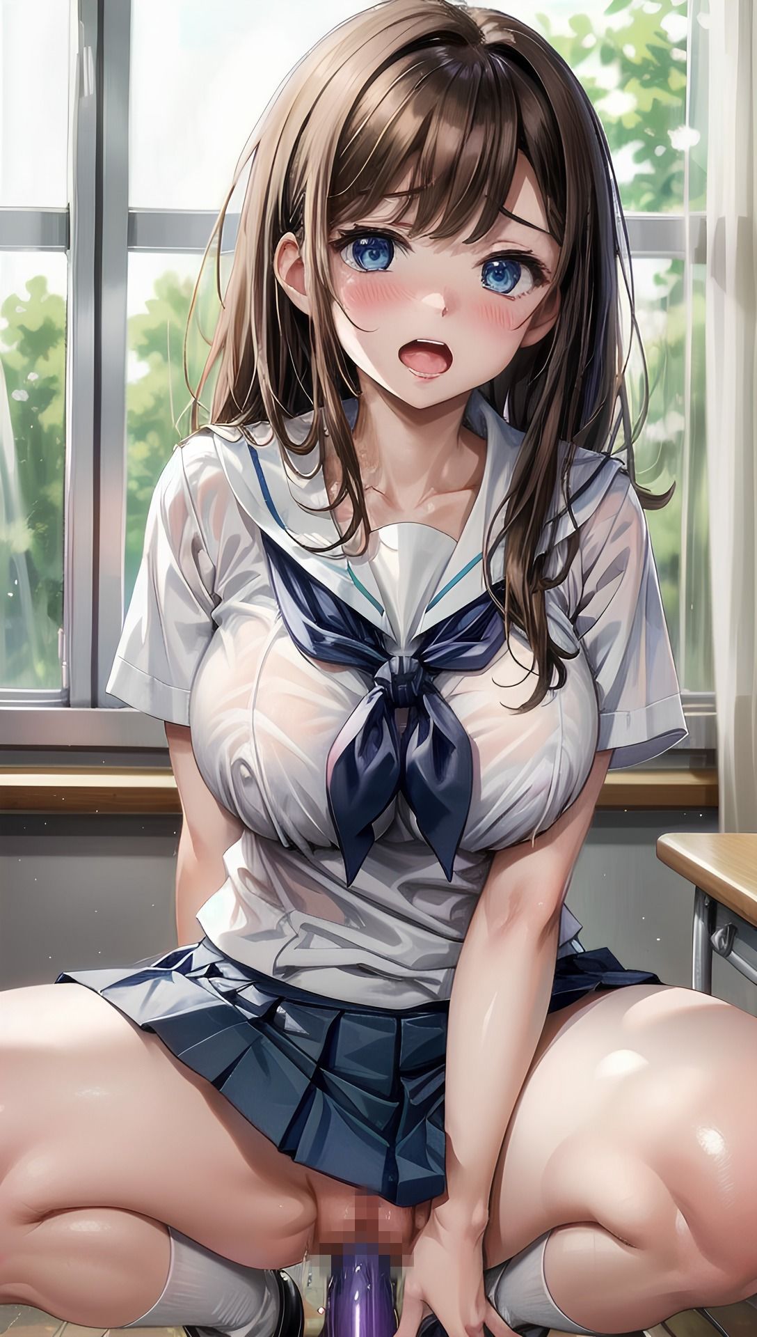 サンプル画像4:清楚系の学園女子(べりーパイ) [d_391296]