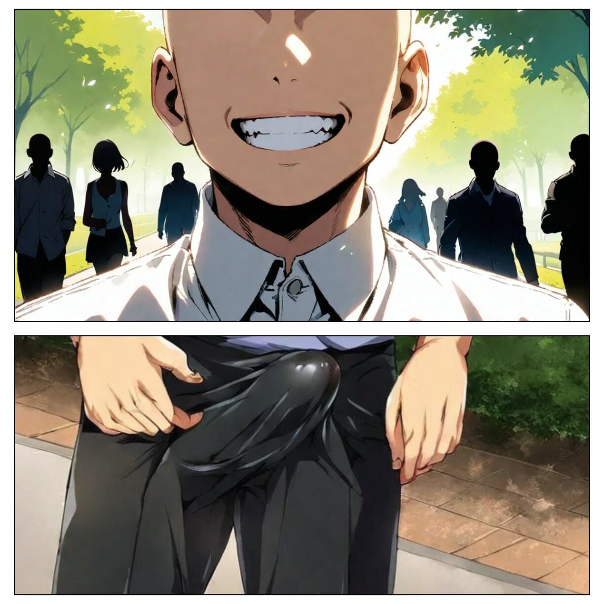 サンプル画像4:ハゲギ〇ス！！ STAGE 11 ドスケベピチピチエロボディスーツのガ〇ューちゃんを発見したので、ギ〇スでお持ち帰りして縛っちゃいました(ハゲギ〇ス) [d_391349]