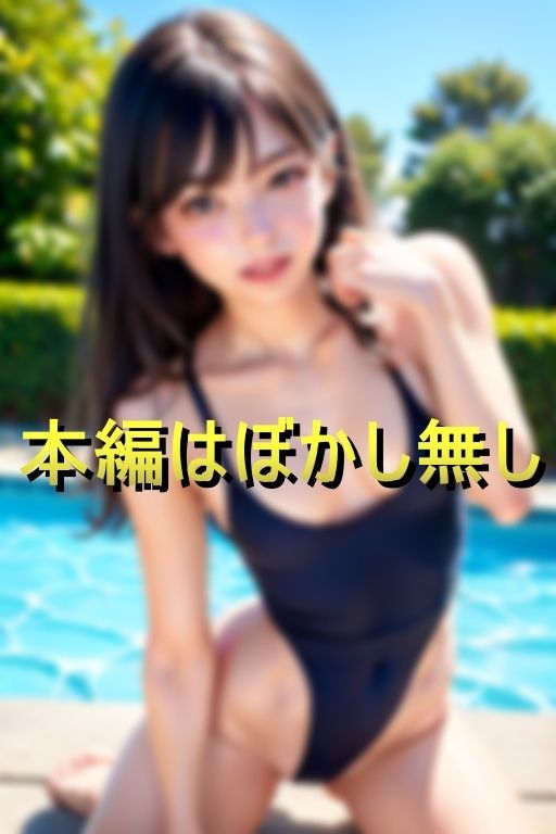 サンプル画像5:つるぺた貧乳 スク水H(2015) [d_391377]