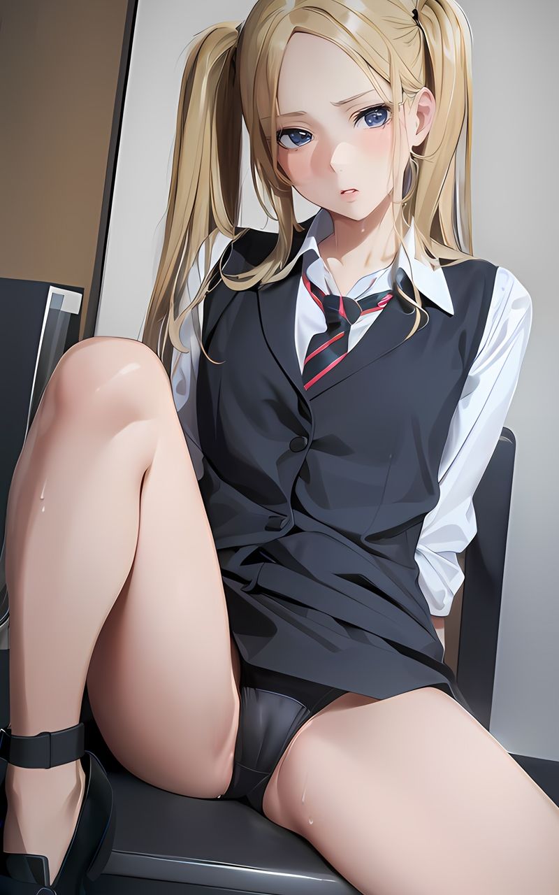 サンプル画像4:金髪ツインテール(パピヨン工房) [d_391401]