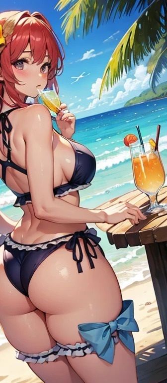 サンプル画像3:真夏ビーチ催●水着美女写真集1(AI dreamer) [d_391504]