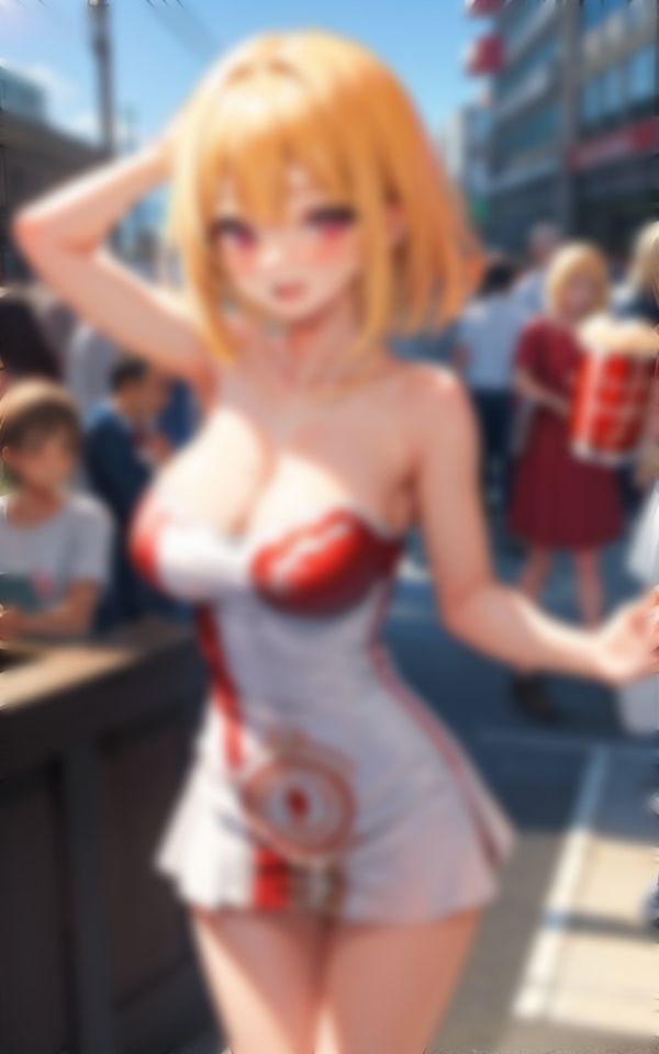 サンプル画像1:ビアガーデンのムチムチ少女VOL.2(panpanyama＋3D) [d_391507]