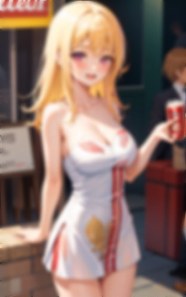 サンプル画像2:ビアガーデンのムチムチ少女VOL.2(panpanyama＋3D) [d_391507]