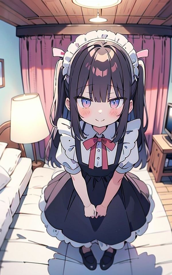 サンプル画像1:メイドとご主人さまのナイショの関係(にゃおう。) [d_391549]