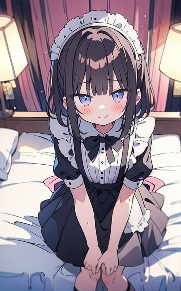 サンプル画像2:メイドとご主人さまのナイショの関係(にゃおう。) [d_391549]