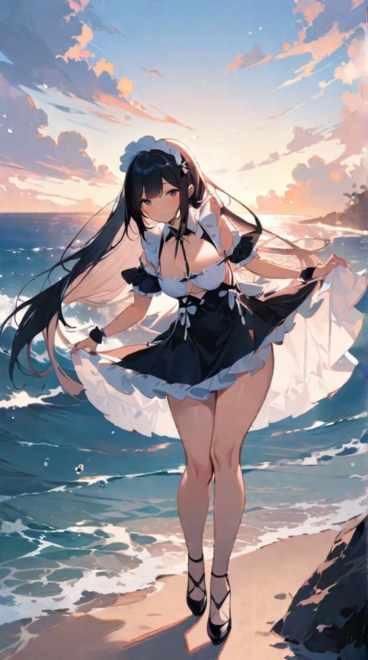 サンプル画像2:水着キャラ集1(FOX_AI漫画部) [d_391590]