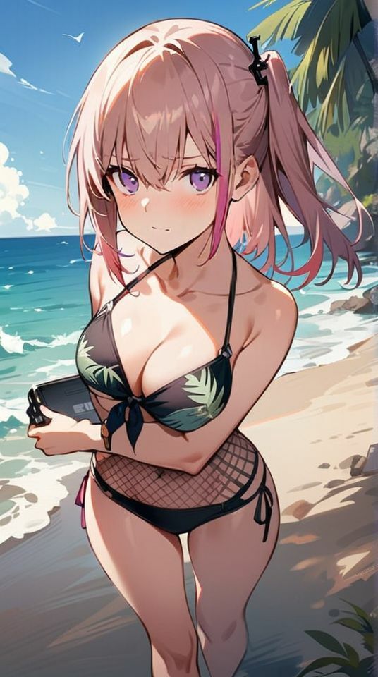 サンプル画像5:水着キャラ集1(FOX_AI漫画部) [d_391590]