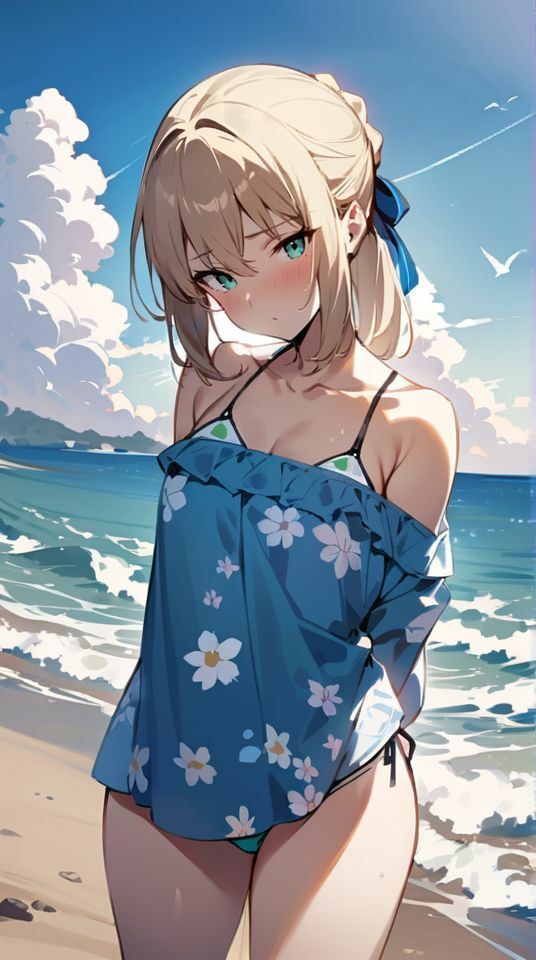 サンプル画像1:水着キャラ集2(FOX_AI漫画部) [d_391595]