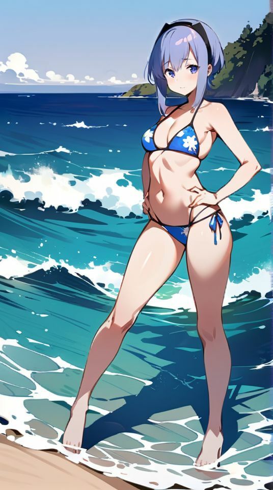 サンプル画像3:水着キャラ集2(FOX_AI漫画部) [d_391595]