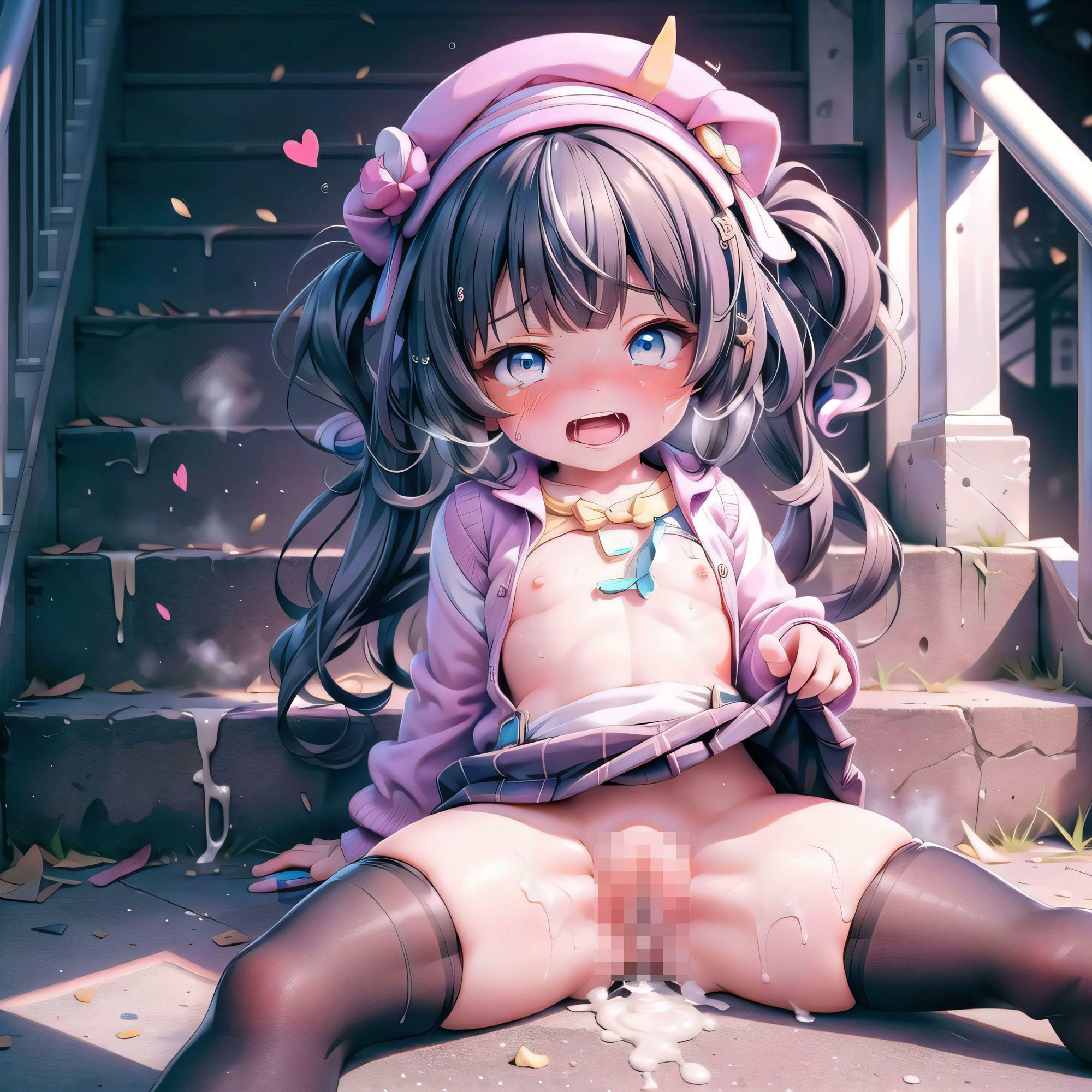 サンプル画像3:いんらんひよこ白濁に染まる(サテンの誘惑) [d_391598]