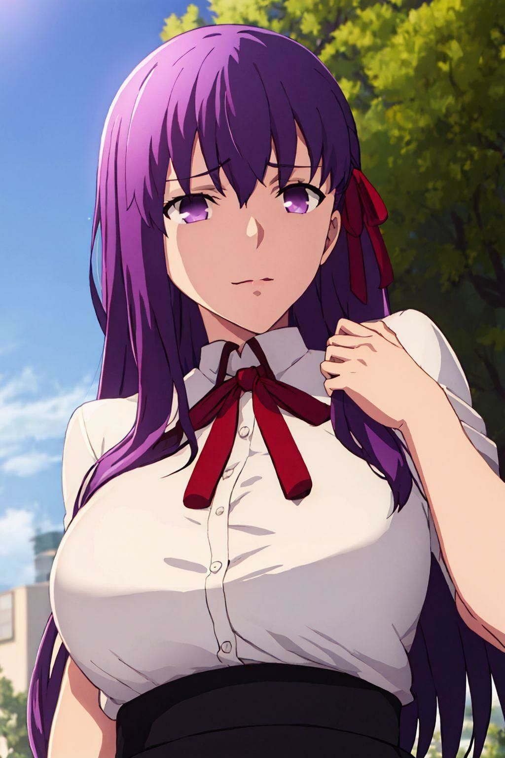 サンプル画像2:Fate/stay night 間〇桜と一夜を過ごす(きゃんでぃー) [d_391602]