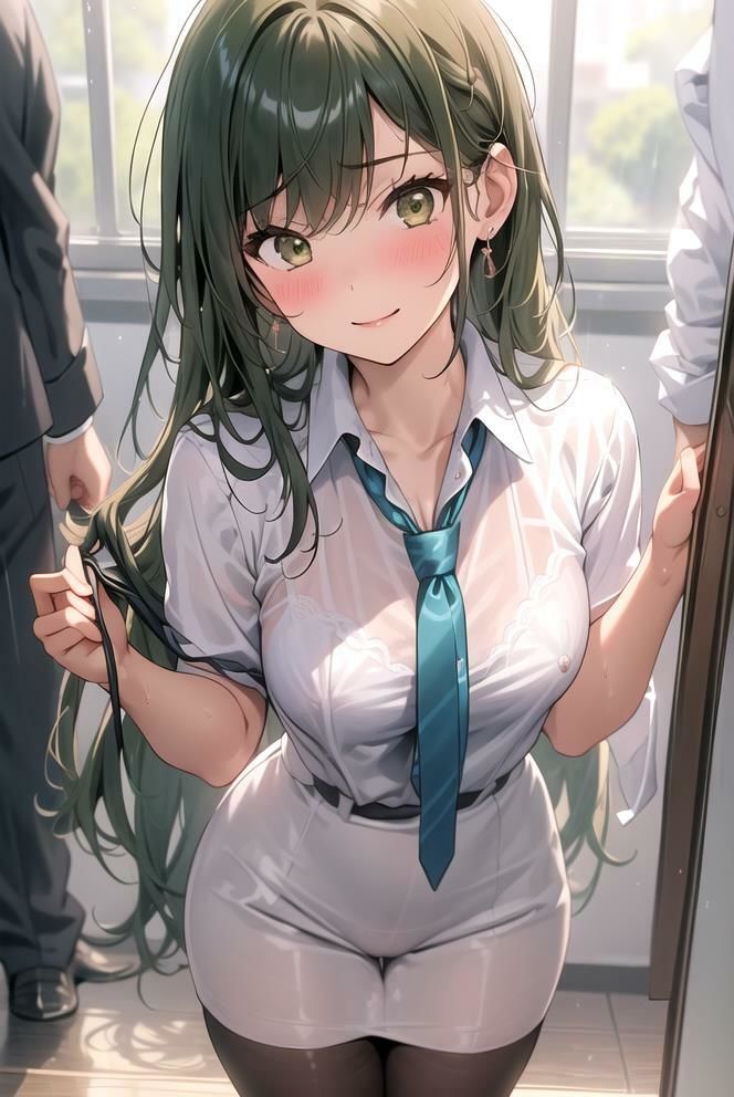 サンプル画像2:【制服の誘惑】 だって見たいんだもん！ いい匂いするんだもん！ ワンチャン土下座してお願いしてみた件 ＃4(日常の誘惑) [d_391609]