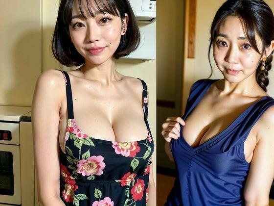 サンプル画像3:裸エプロン 若妻淫乱エロ妻 クッキング(Lumi) [d_391626]