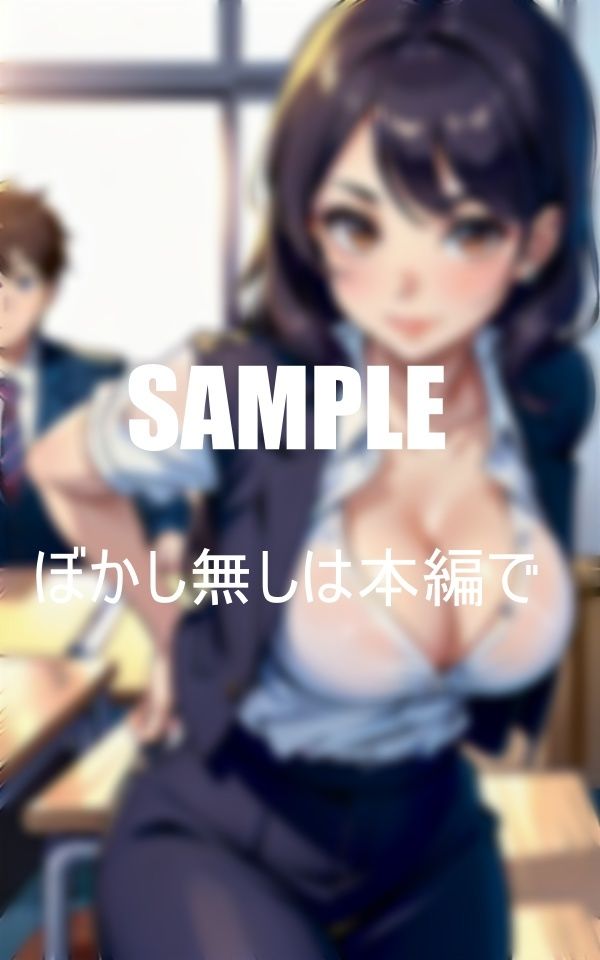 サンプル画像4:いやらしぃ〜女教師たち男子生徒の若い肉棒にむしゃぶりつく(ちサークル) [d_391641]