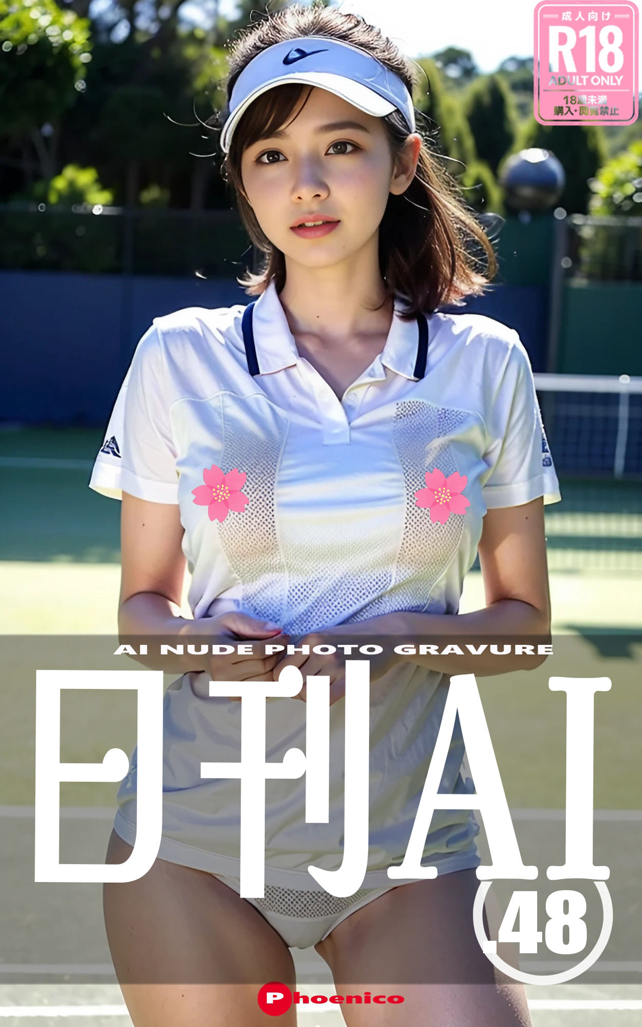 サンプル画像1:日刊AI.48 AI NUDE PHOTO GRAVURE(Phoenico) [d_391644]