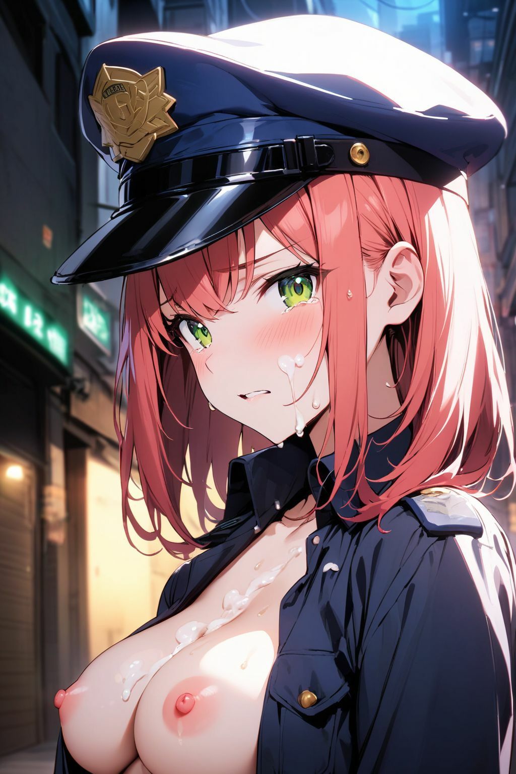 サンプル画像4:着衣ぶっかけ集 Vol. 5 ポリスにぶっかけ500枚(chappy) [d_391649]