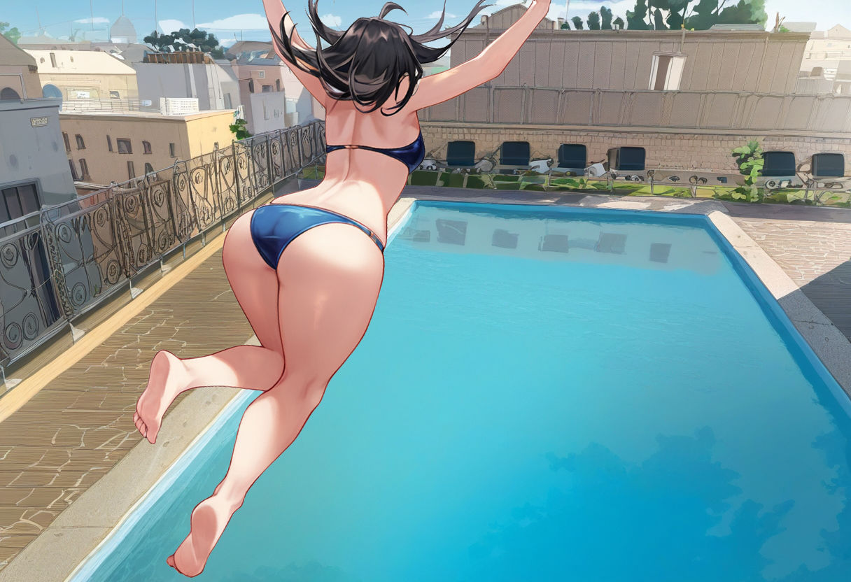 サンプル画像2:特創最前線！クリエイター専用シンセカイマテリアルフロントシリーズ 違いを生み出す背景素材集「海の向こうの街 INSIDE篇」(Z3 STUDIO) [d_391664]