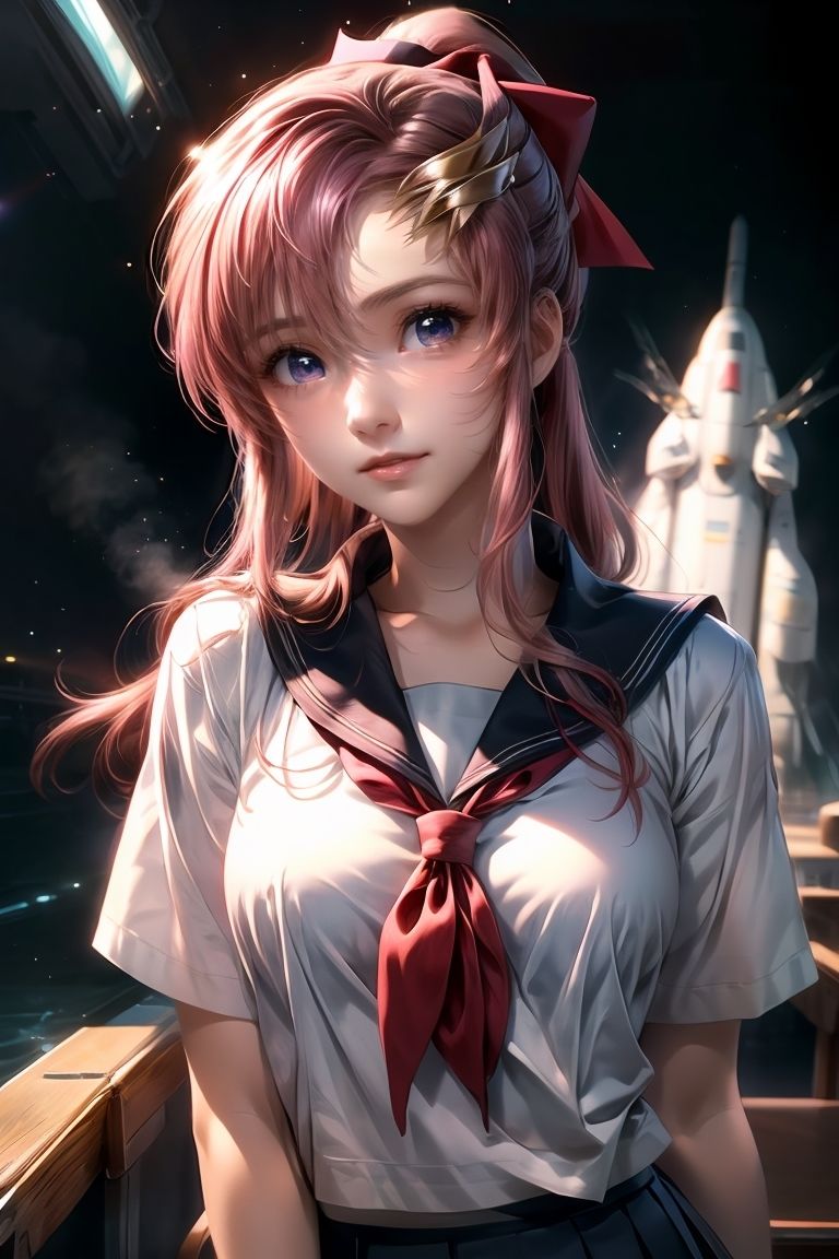 サンプル画像5:ラクス・クライン☆写真集（ガン◯ムSEEDのヒロイン）(クルミンのワンダーランド) [d_391668]