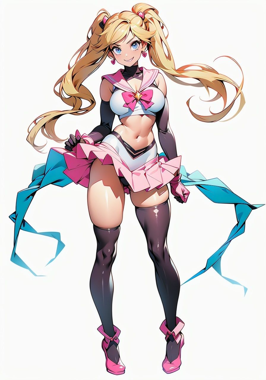 サンプル画像1:ス-パ-ヒロイン大戦(プラモ制作委員会) [d_391689]