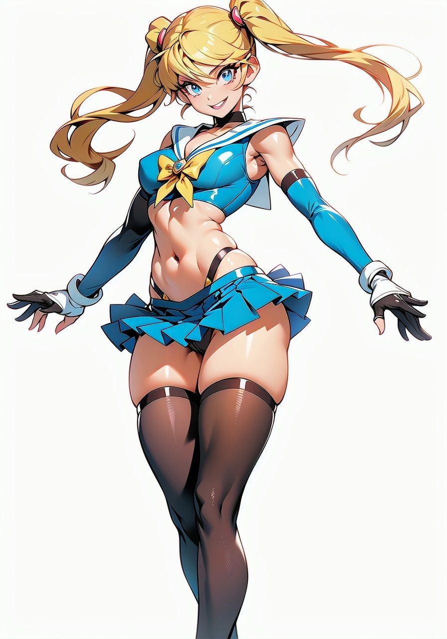 サンプル画像2:ス-パ-ヒロイン大戦(プラモ制作委員会) [d_391689]