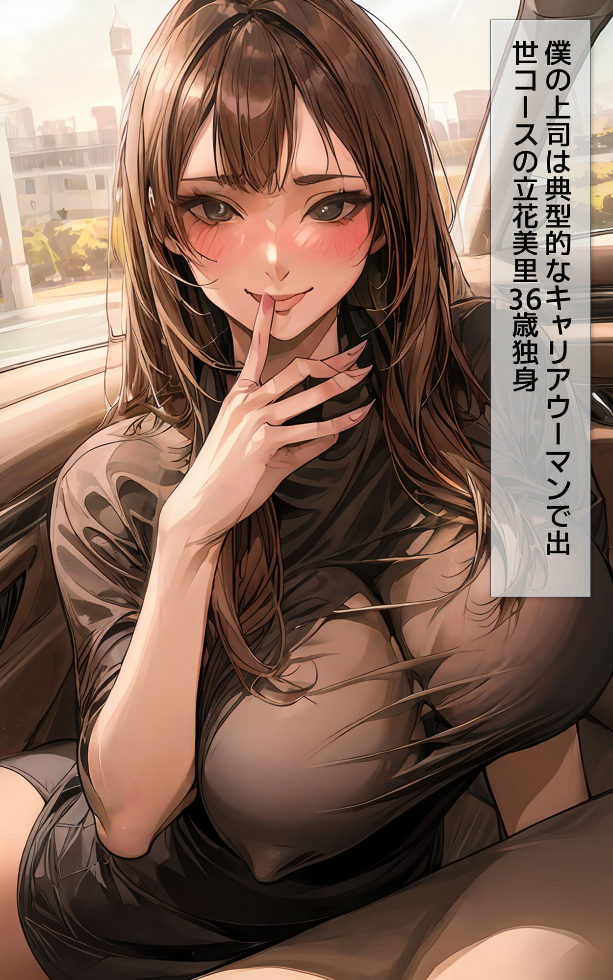 サンプル画像1:調教済 営業系バリキャリ上司編、僕の女上司、実は調教済のアナル奴●だった件(C.C.WORKS) [d_391691]