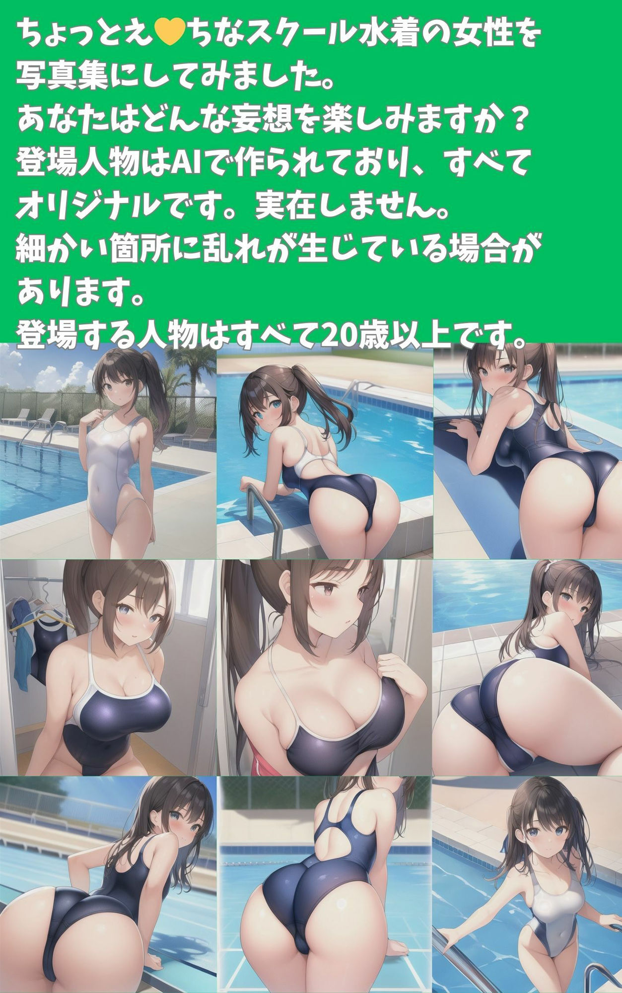 サンプル画像1:スク水のエロス(けてくまさん) [d_391723]