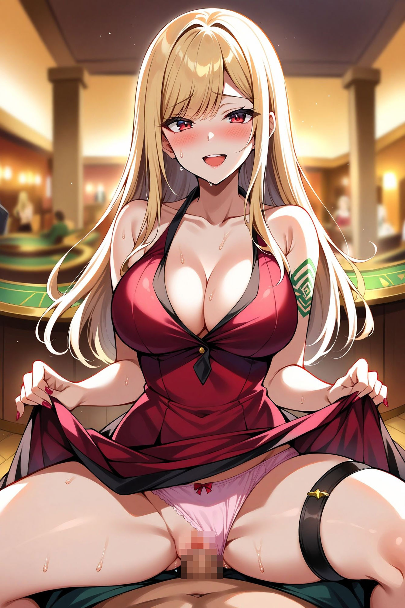 サンプル画像4:カジノinセックスギャンブル(見学旅行) [d_391790]